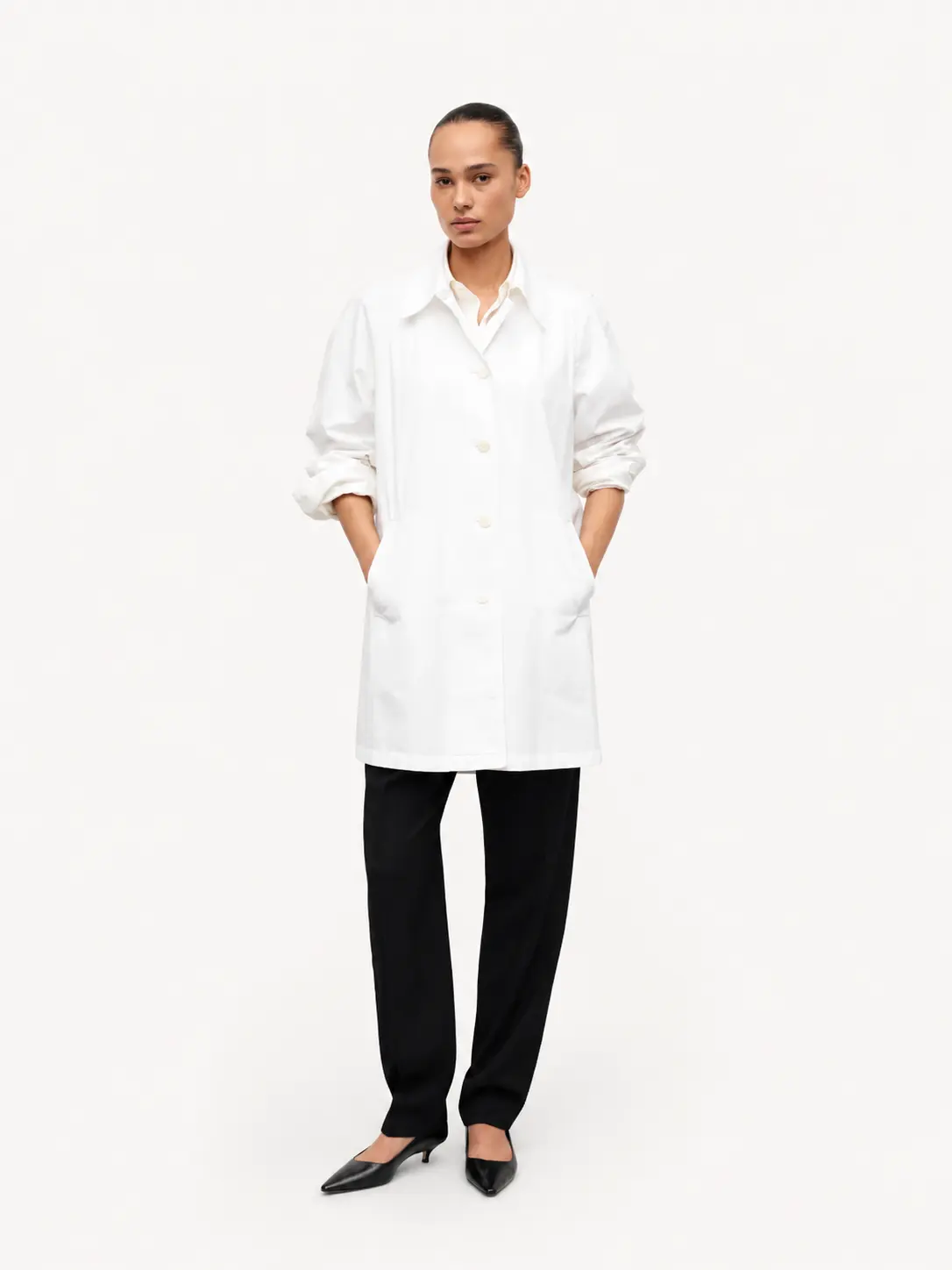 Oversized Cotton Coat