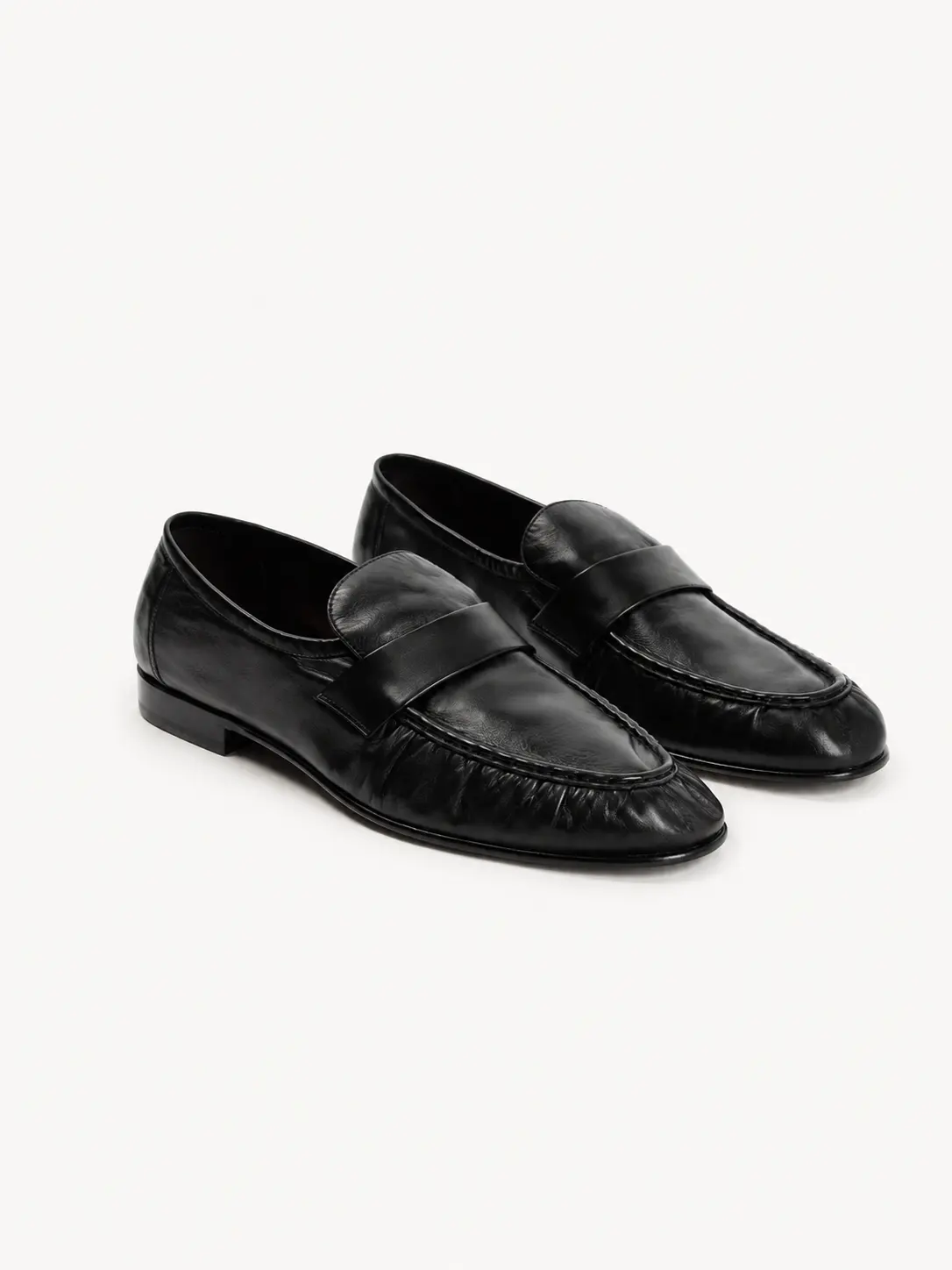 Soft Leather Penny Loafers