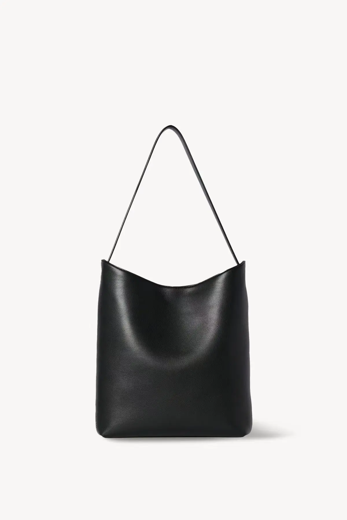 Black Leather Shoulder Bag