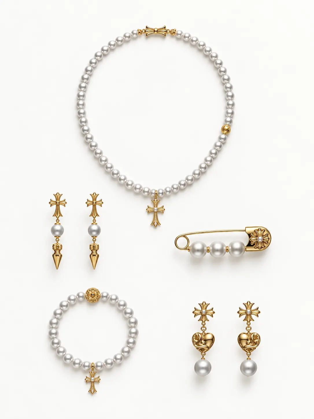MIKIMOTO x Chrome Hearts:珍珠不再只是溫柔