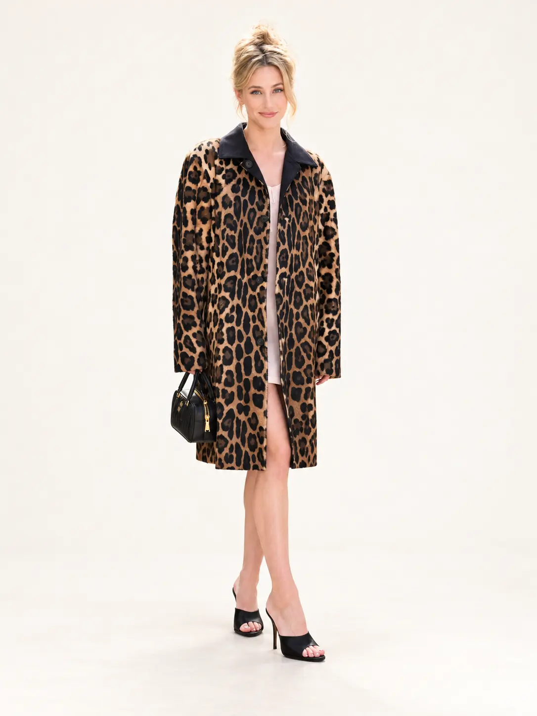 Leopard Print Coat