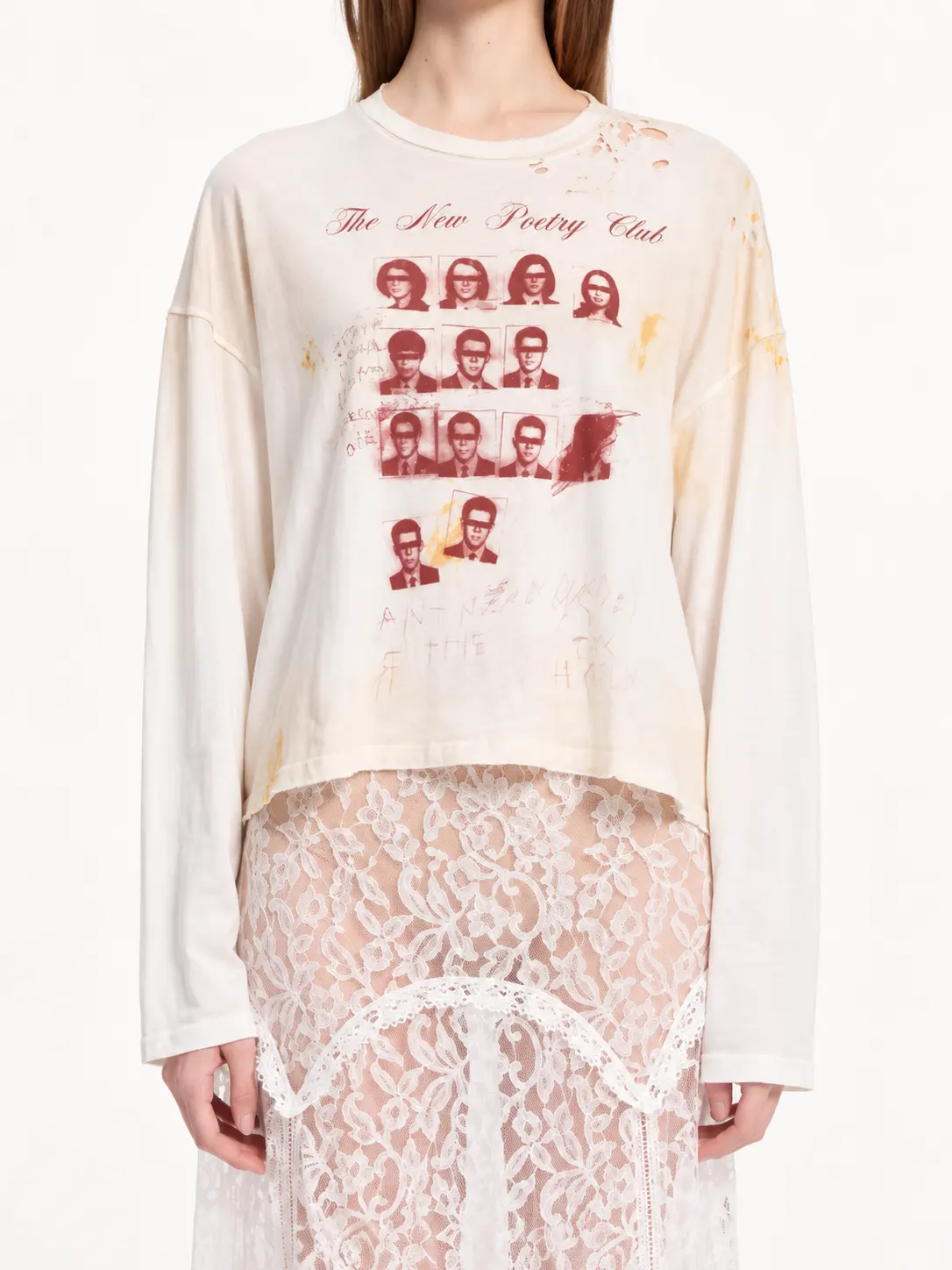 Graphic Print Long-Sleeve T-Shirt