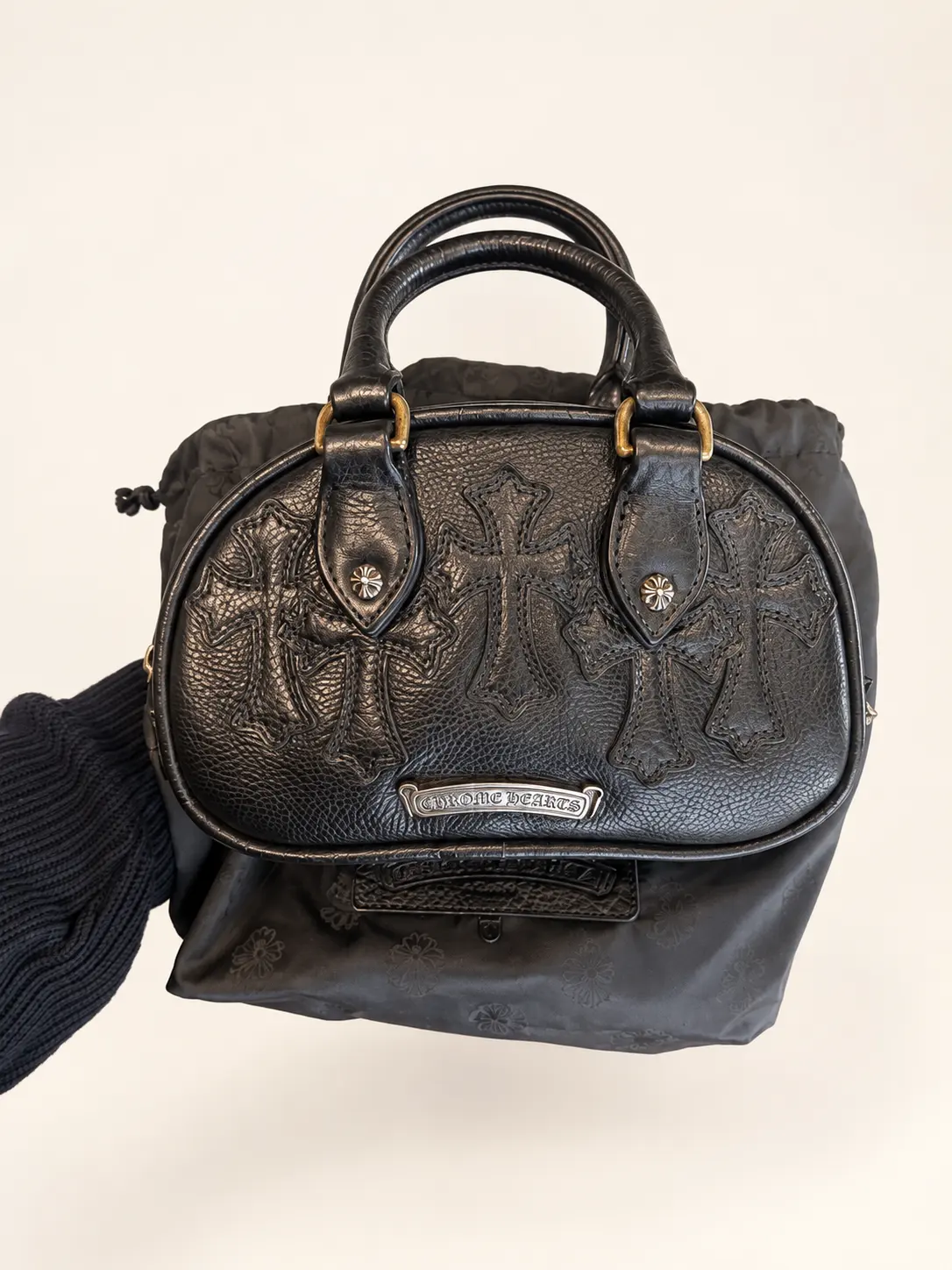 Cross Leather Handbag
