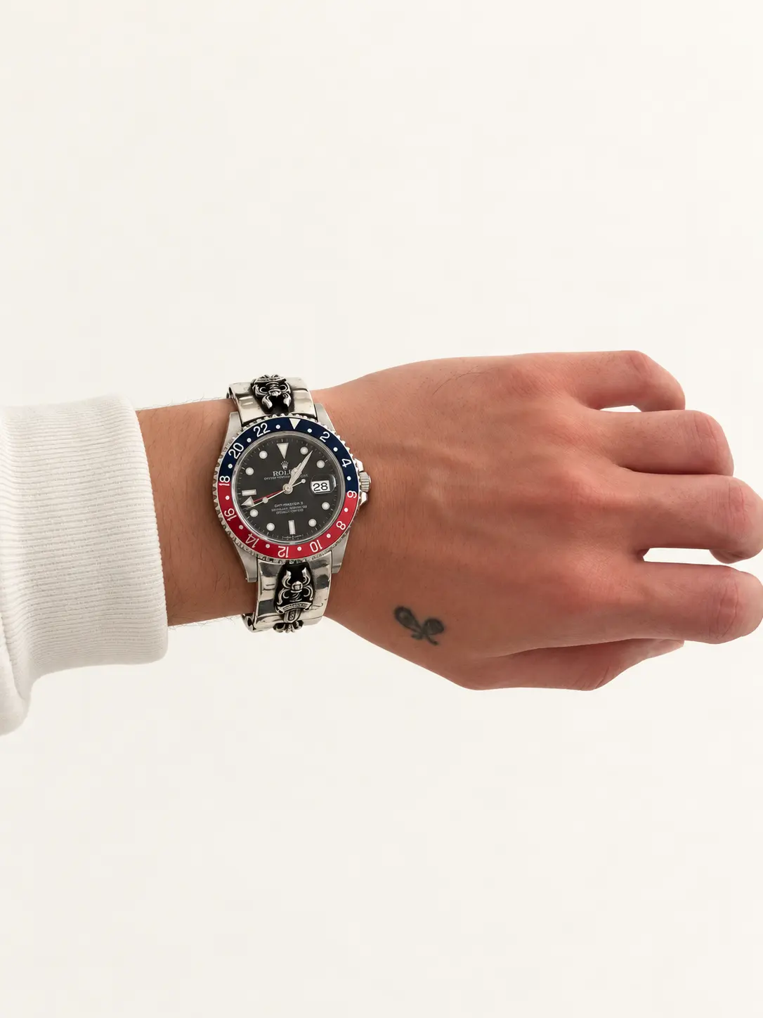 CHROME HEARTS × ROLEX GMT-Master II Custom Watch