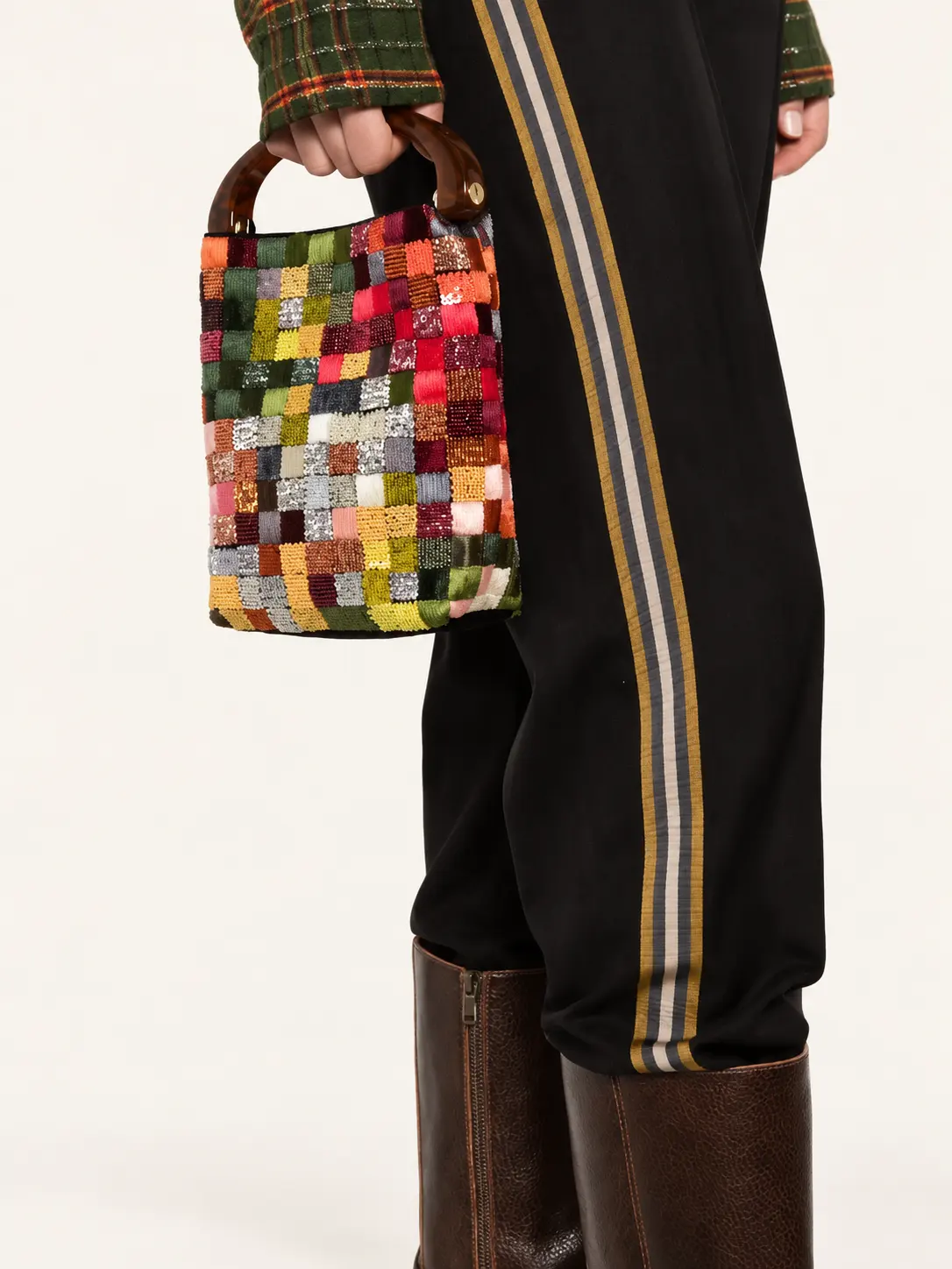 Embellished Beaded Bag