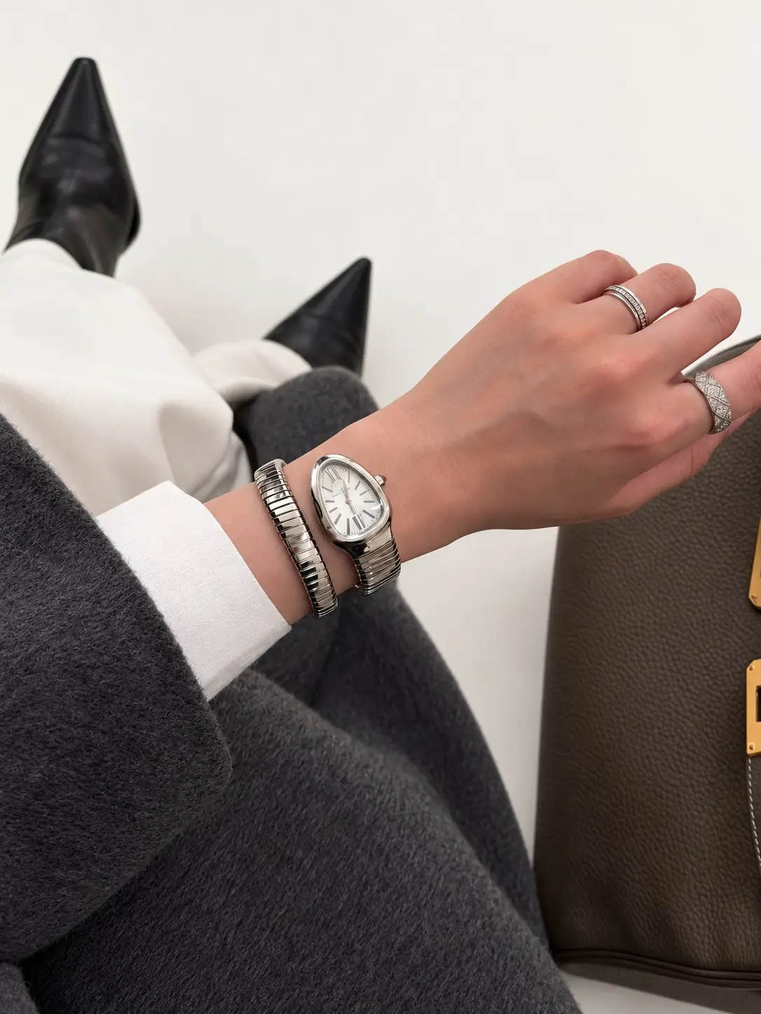Serpenti Tubogas Double Spiral Watch
