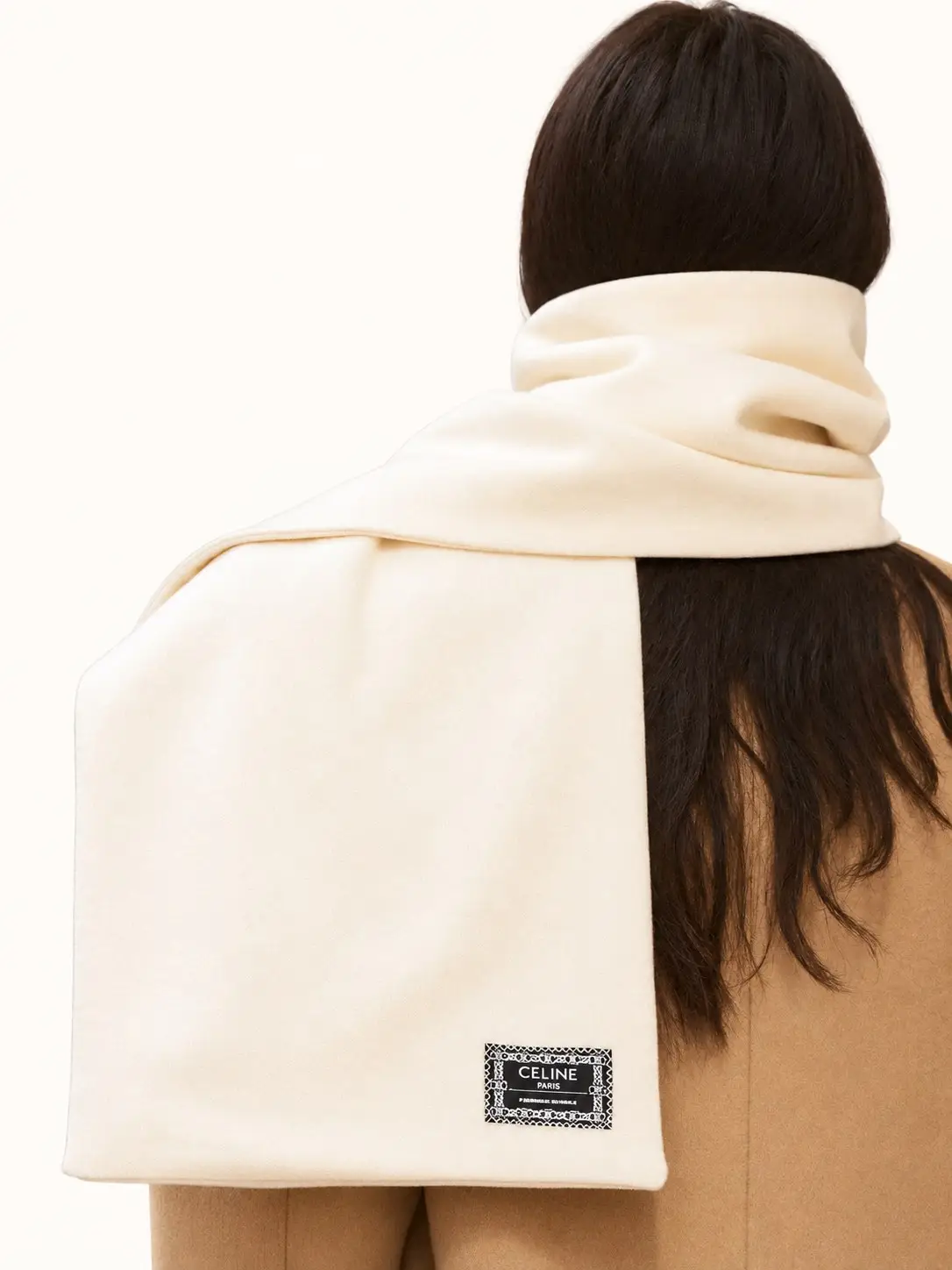 Cream White Scarf